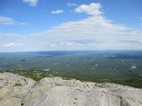The View From The Top Of Mount Monadnock 3165 Feet Rmegalophobia