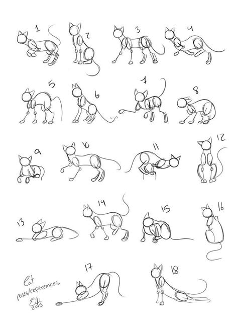 Art Book Amazing References Cats Art Drawing Simple Cat Drawing