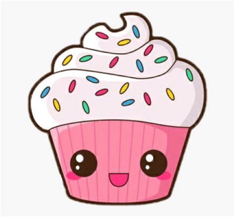 Sweet Clipart Kawaii Dibujos De Cupcakes Kawaii Hd Png Download