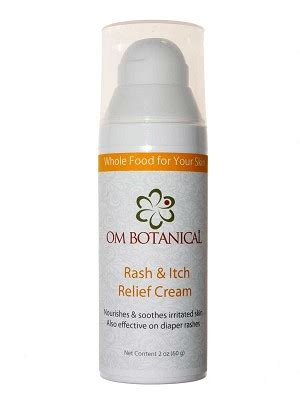 Both of my kids have really bad diaper rashes right now. RASH AND ITCH RELIEF CREAM by OM Botanical