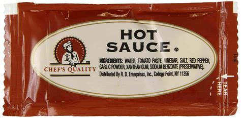 Hot Sauce Packets 10ct 1503