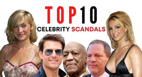 much talked about scandals of top 10 celebrities of the century so far