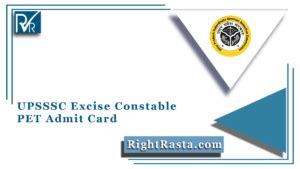 9 faq (frequently asked question). UPSSSC Excise Constable PET Admit Card 2021 (Out ...