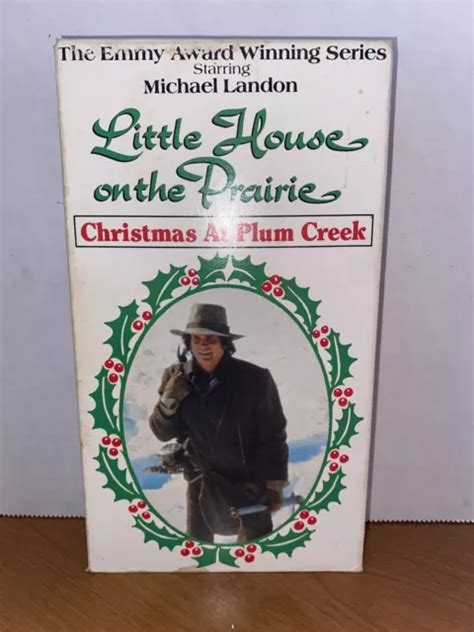 Little House On The Prairie ~ Vhs ~ Christmas At Plum Creek ~ 1991