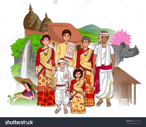 Drawing Poster On Assam Culture Free Shipping On With Printing Today