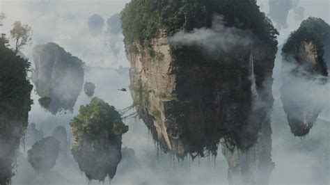 Floating Islands On Pandora From Avatar Desktop Wallpaper