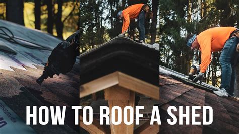 How To Roof A Shed 5 Easy Steps YouTube