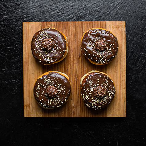 Ferrero Rocher Donut Box Of 6 Ohehirs Bakery And Cafe
