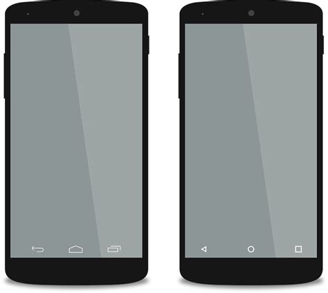 Android Smartphones Mockups Transparent Png Stickpng