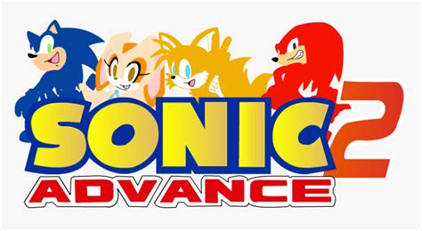 Sonic Advance 2 Logo Hd Png Download Kindpng