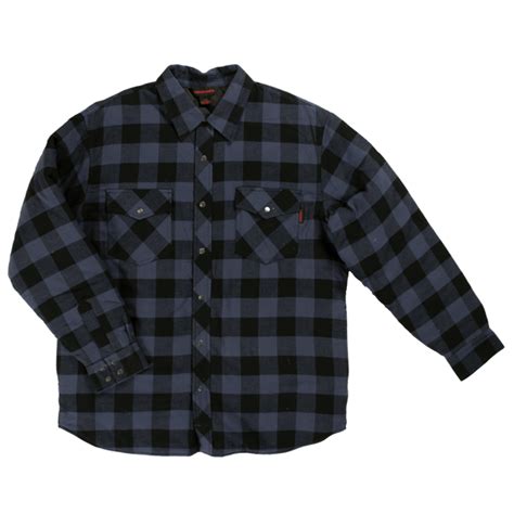 Tough Duck® Quilt Lined Flannel Shirt Ws05 Bandh Canvas