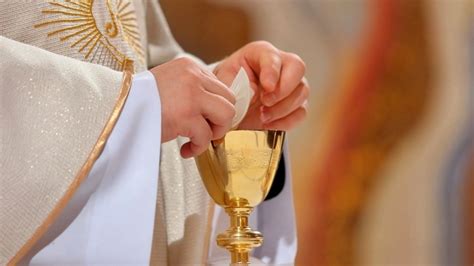 ¿por Qué Parte La Santa Hostia El Sacerdote Northwest Catholic Read