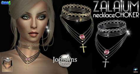 Gemstone Jewelry Sets Ts4 Gem Cross Jewelry Sets P33 Sims4
