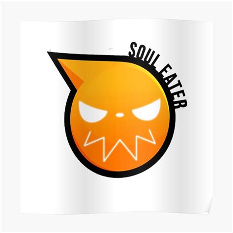 Soul Eater Logo Poster For Sale By Weflaya Redbubble