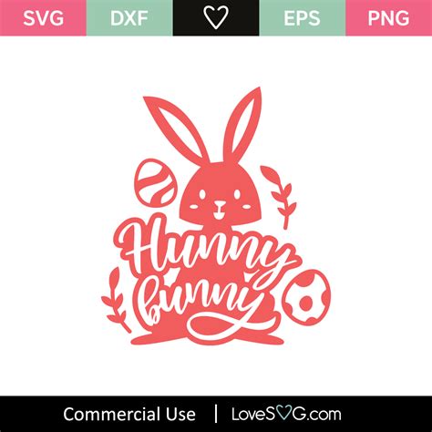 Hunny Bunny SVG Cut File - Lovesvg.com