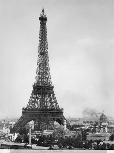 The Eiffel Tower 1887 89 Photographed Adolphe Giraudon As Art Print