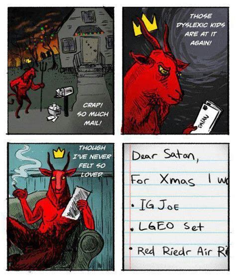 Satanic Santa Christmas Comics Funny Comics Best Funny Pictures