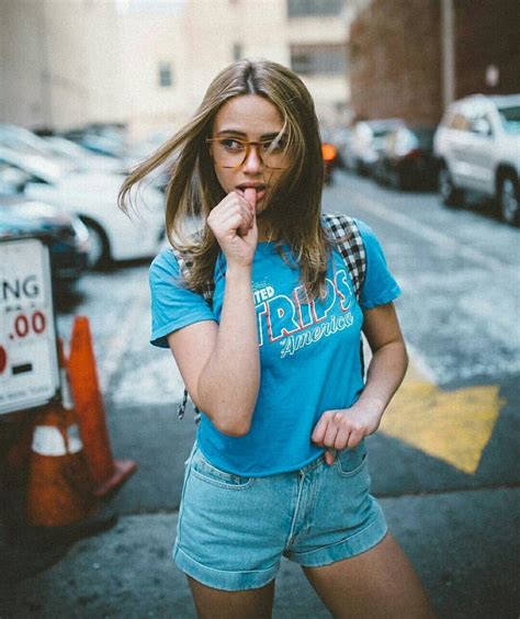 Pin By Cher Off On Charlotte Mckee ️ Girls With Glasses Fashion Cute Girl Poses