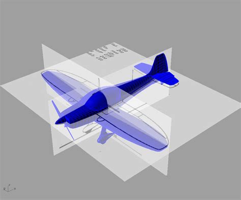 3d Printed Airplane Model