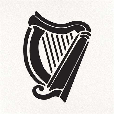 Celtic Harp St Patricks Day Irish Harp Svg Png Eps Etsy