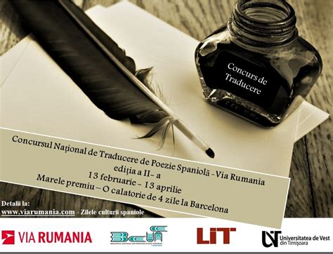 Hola Spaniola Concursul National De Traducere De Poezie Spaniola Via