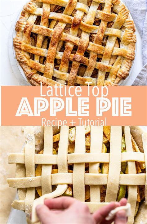Classic Lattice Top Apple Pie [step By Step Recipe Tutorial] Miss Allie S Kitchen Recipe