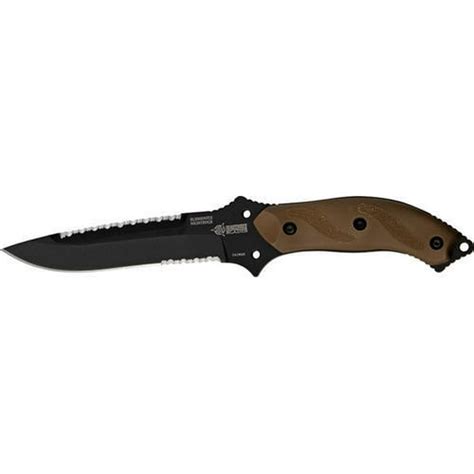Blackhawk 15ne10ct Knives Fixed Blade Knife Carbon Steel Black Kraton