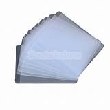 Photos of Business Card Holder Plastic Sleeves