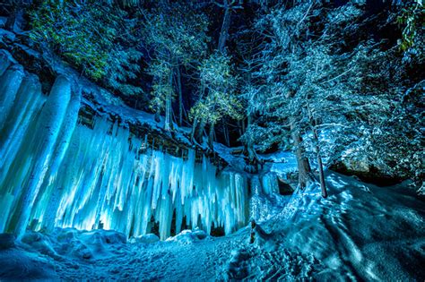 Eben Ice Caves At Night Bryan Mitchell On Fstoppers