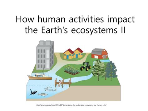 Ppt How Human Activities Impact The Earths Ecosystems Ii Powerpoint