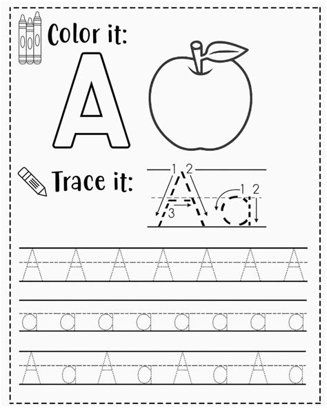Ten minutes of homework time with daddy after work can become a special ritual for both father and child (at least it did for our family *grin*). FREE Alphabet Tracing Worksheets for Preschoolers