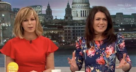 Susanna Reid Stunned As Shes Asked To Flash Live On Gmb Tv And Radio