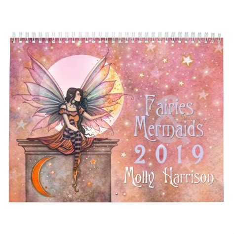 2019 Fantasy Calendars Zazzle