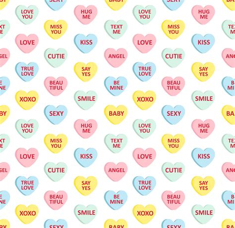 100 Best Conversation Candy Heart Sayings Valentine Sweetheart Candy