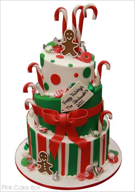 Merry christmas and a happy new year! Unique Art Christmas Cake Ideas P2 - Easy Home Bakery ...