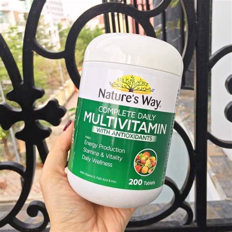 Vitamin Tổng Hợp Và Tảo Biển Natures Way Complete Daily Multivitamin