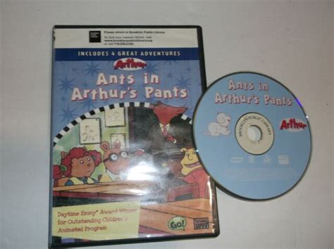 Arthur Ants In Arthurs Pants Dvd 2002 Dont Ask Muffy To Tibble