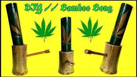 How To Make A Homemade Bong In 2020।। Diy Bamboo Craft।। How To Make A