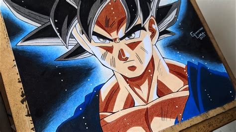 Desenhando Goku Instinto Superior Presságio Drawing Goku Ultra Instinct Dragon Ball Super