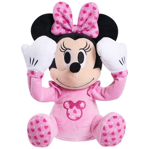 Disney Baby Peek A Boo Plush Minnie Mouse Ages 0