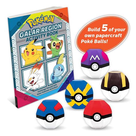 Pokémon Official Galar Region Activity Book Book By