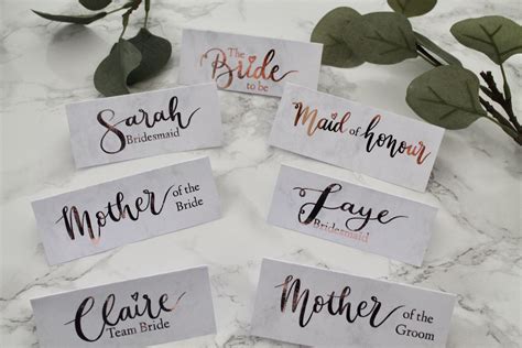 Pin By Ivyquill On Wedding Details Team Bride Place Card Holders