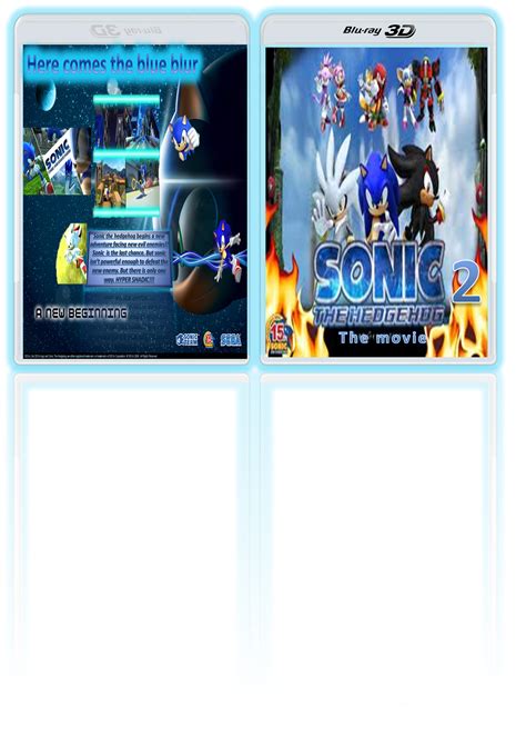 Viewing Full Size Sonic The Hedgehog 2 The Movie Box Cover