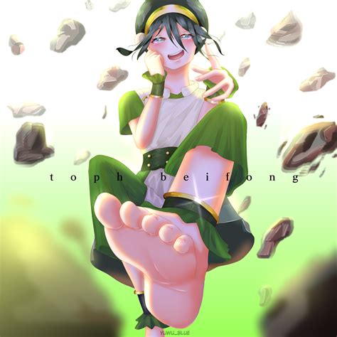 Toph Beifong Yuwu Blue Illustrations Art Street