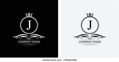 Letter J Template Logo Luxury Letter Stock Vector Royalty Free Shutterstock