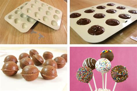 Hold an undipped cake pop by the stick and dip fully into the candy. Cake Pop Pan VS. Handmade Cake Pops