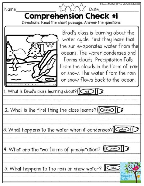 Some of the worksheets for this concept are grade 7 reading practice test, reading grade 7, your amazing brain reading comprehension, grade 7 reading, english comprehension and language. Reading Comprehension Checks- Read the short passage and highlight clues in the text to answer ...