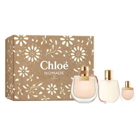 Chloe Nomade Gift Set With Ml Edp Spray Ml Body Lotion And