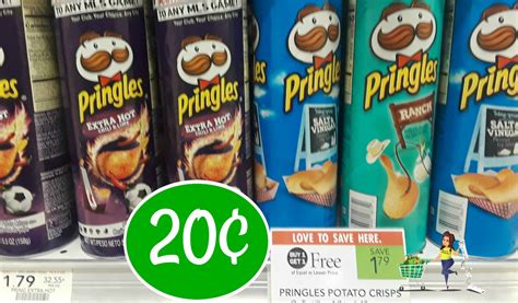 Pringles Wavy Potato Chips 20¢ At Publix After Coupons And Ibotta My