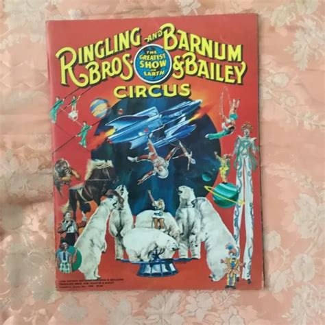 Vtg Ringling Bros Barnum Bailey Circus Th Edition Program